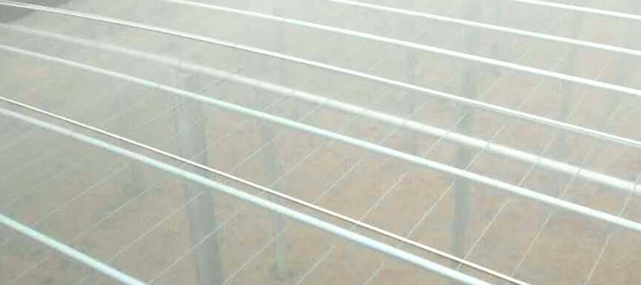 china 8mm pc hollow sheet small greenhouse for home use